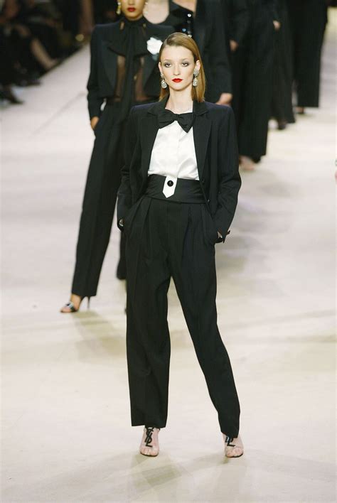 yves saint laurent suits women.